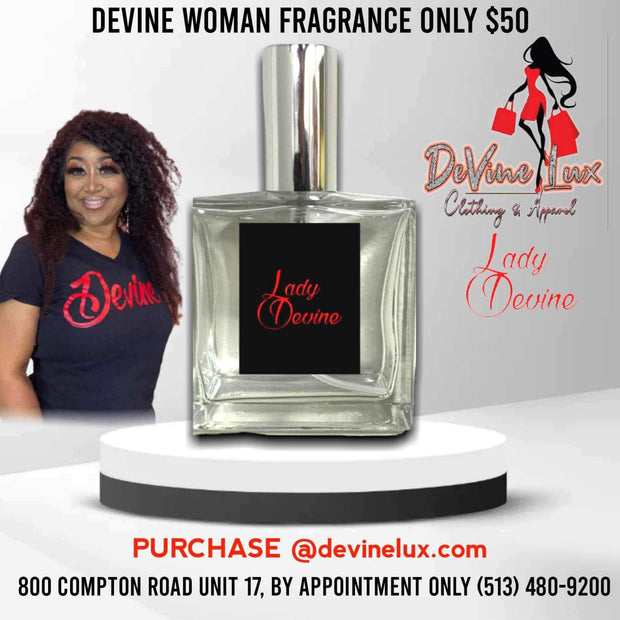 Devine Lux Lady Devine PerfumeIndulge in the enchanting aroma of Lady Devine Perfume by Devine Lux. 🌸 Let this captivating fragrance transport you to a world of elegance and sophistication. 🌺 WPerfumesDeVine Lux Clothing & ApparelDevine Lux Lady Devine Perfume