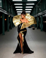 Devine Lux Glamorous Gold Gown