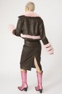 Devine Lux Devine lux Brown Faux Leather with Pink Faux Fur Biker JackDevine Lux Devine lux Brown Faux Leather with Pink Faux Fur Biker JacketCoatsDeVine Lux Clothing & ApparelDevine Lux Devine lux Brown Faux Leather