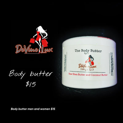 Devine Essentials Body Butter for Men and Women DeVine Lux Clothing & Apparel