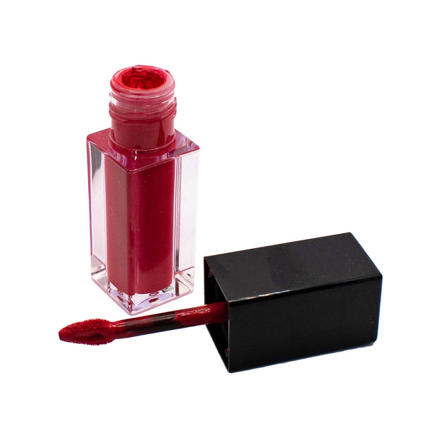 Matte Lip Stain - Satin Red DeVine Lux Clothing & Apparel