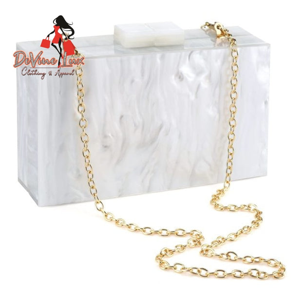 Devine Lux Acrylic Bag With Chain Shoulder Bags For Women YYW factory Store