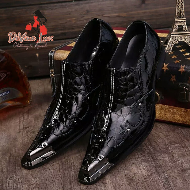 DeVine Lux Black Patent Leather Men's Pointed Toe Dress Shoes Metal Ti







window.adminAccountId=238100916;

Formal ShoesDeVine Lux Clothing & ApparelPointed Toe Dress Shoes Metal Tip Studded Classic Slip