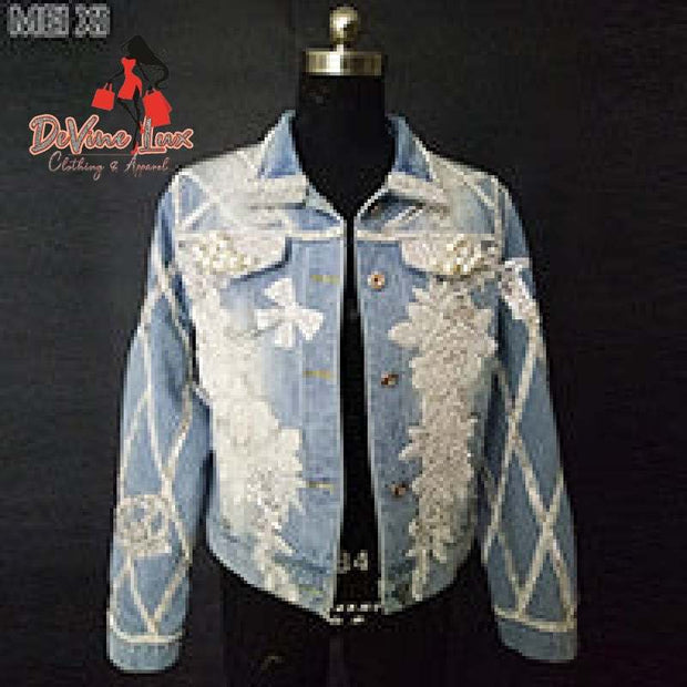 DeVine Lux Blue Jean Jacket Pearl Rhinestone Jacket🌟 Step into a world of enchantment with the DeVine Lux Blue Jean Jacket Pearl Rhinestone Jacket! 🌟



🌸 Embrace your inner fashion fairy with this magical piece tHomeDeVine Lux Clothing & ApparelDeVine Lux Blue Jean Jacket Pearl Rhinestone Jacket
