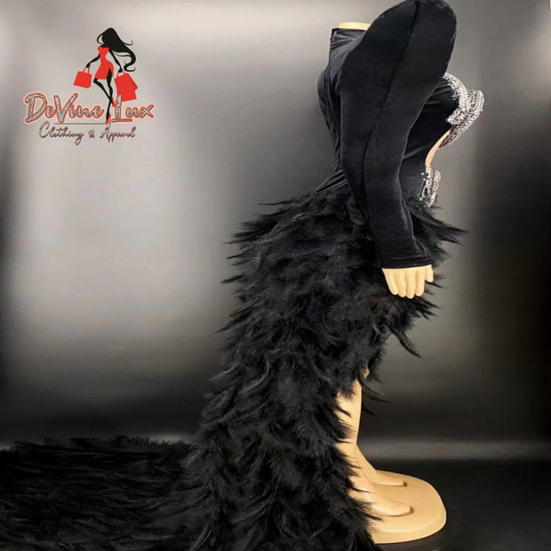 Devine Lux Custom Made Black Color Ladies Velet Fashion Long Sleeve Fe


 
Devine Lux custom made Black Color Ladies Velwet Fashion Long Sleeve Feathers Tail Long Dress

  

  


Very important
Our Size is Smaller than US or European SDressesDeVine Lux Clothing & ApparelDevine Lux Custom Made Black Color Ladies Velet Fashion Long Sleeve Feathers Tail Long Dress