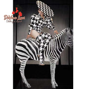Devine Lux Custom Made Houndstooth Black & White Puff Sleeve Bodysuit  Devine Lux Custom Made Houndstooth Puff Sleeve Bodysuit is the ultimate choice for making a statement at any event. The unique houndstooth design combined with puffChinese Folk DanceDeVine Lux Clothing & ApparelDevine Lux Custom Made Houndstooth Puff Sleeve Bodysuit Performance Costume sets Bar night club