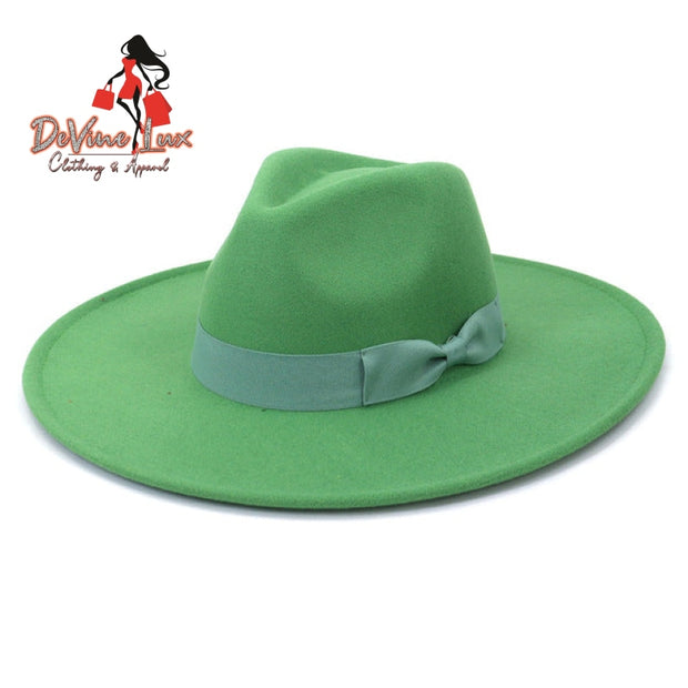 Devine Lux fedoras 2 piece hat bag women 9.5CM big brim fedora hat Jacksonhat Store
