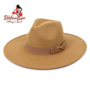 Devine Lux fedoras 2 piece hat bag women 9.5CM big brim fedora hat Jacksonhat Store