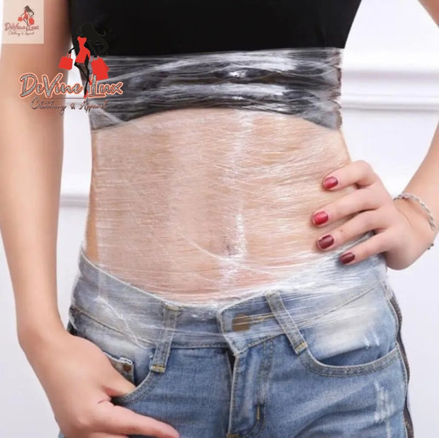 Devine Lux Weight Loss Shape Up Body Wrap Stomach Belly Legs Arms Wrap Film Former Anti Cellulite Sauna Belt Fat Burning Slimming Bandge|Slimming Product| AliExpress